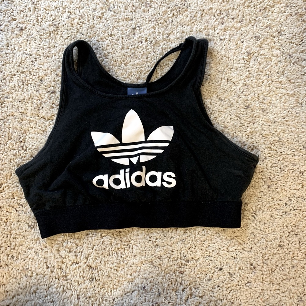 Adidas crop/sports bra